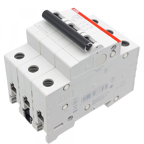 Автомат 3 полюса 32А S203 C32 ABB 25774