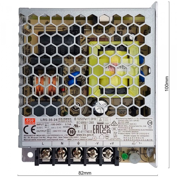 Блок питания 24V 35W ROBOLABS 25640