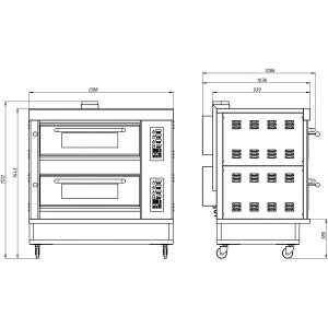 Подовые печи газовые Grill Master 252068