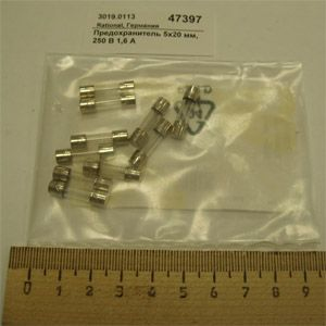 Предохранитель 5х20 мм RATIONAL 3019.0113